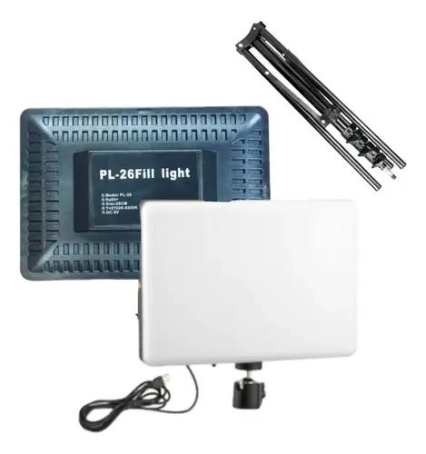PANEL LED REGULABLE PARA FOTOGRAFIA CON TRIPODE USB - 1