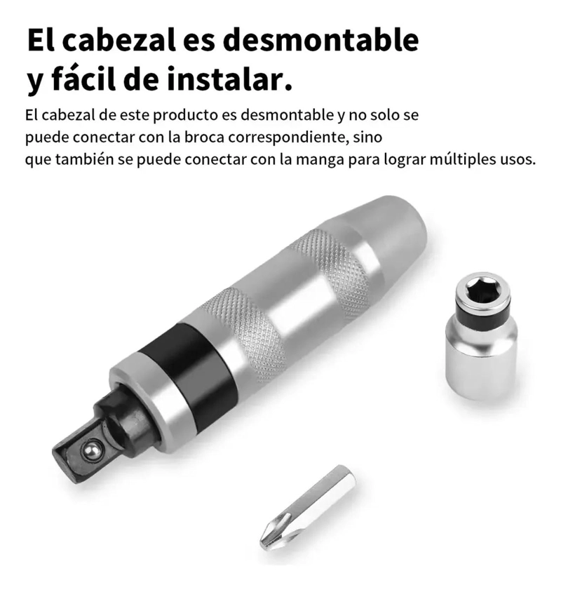 KIT DE 13 DESTORNILLADORES DE IMPACTO PARA REPARACIONES - 8