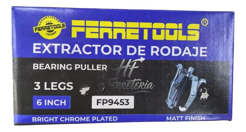 EXTRACTOR UNIVERSAL DE RODAMIENTOS Y POLEAS DE 3 PATAS - 3