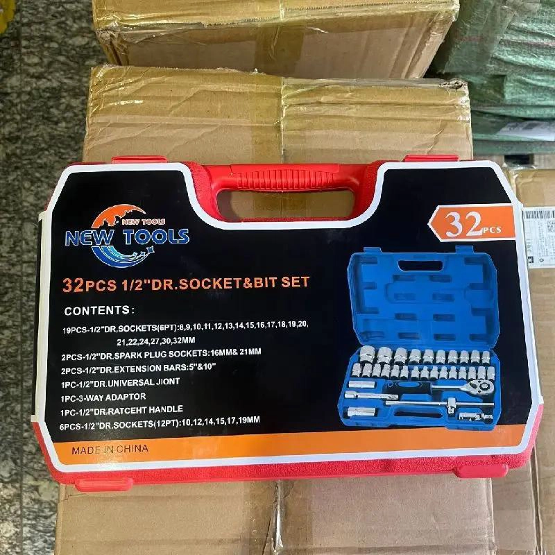 KIT DE HERRAMIENTAS MECANICAS 32 PIEZAS - 5