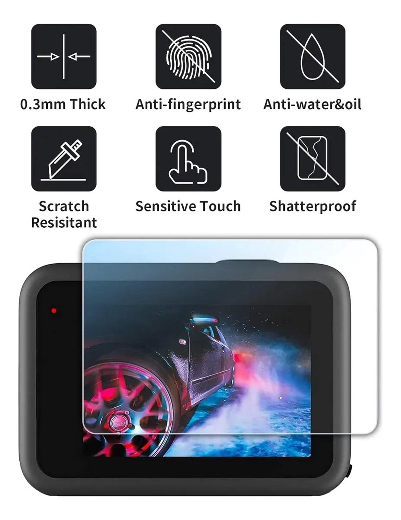 FUNDA PROTECTORA DE SILICONA PARA CAMARAS DEPORTIVAS 9 A 12 - 1