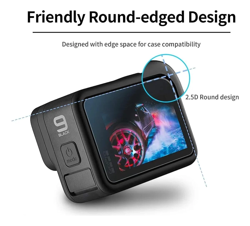 FUNDA PROTECTORA DE SILICONA PARA CAMARAS DEPORTIVAS 9 A 12 - 4