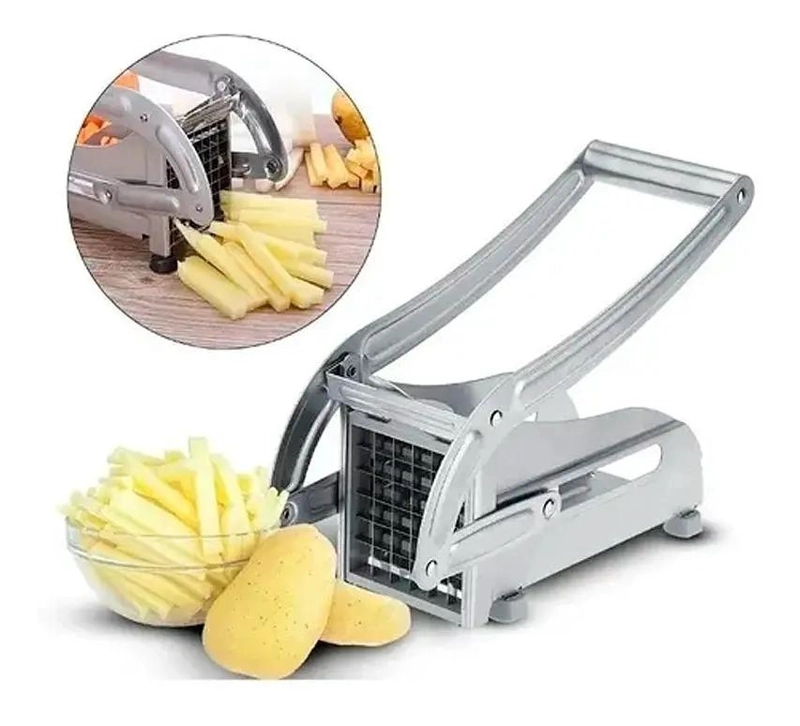 CORTADOR DE PAPAS FRITAS CON MULTIPLES CUCHILLAS DE ACERO INOXIDABLE - 4