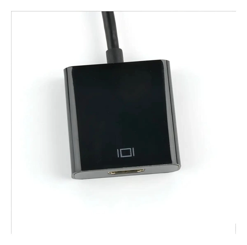 ADAPTADOR DISPLAY PORT MACHO A HDMI HEMBRA NEGRO 15 CM - 4