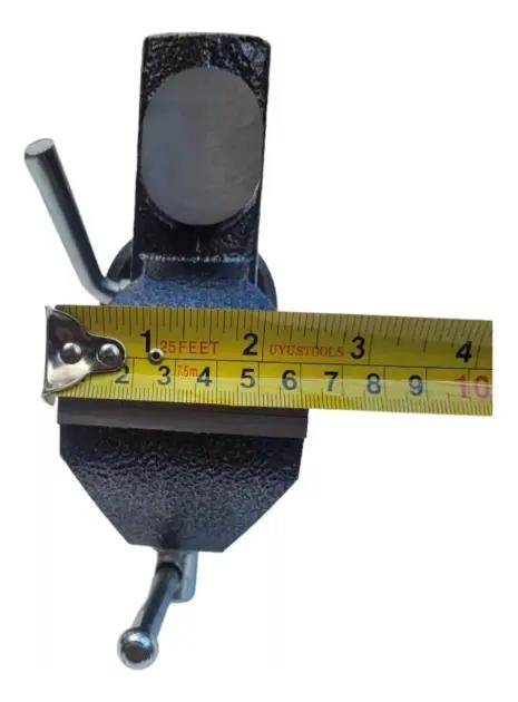 TORNILLO DE BANCO MECANICO GIRATORIO 60 MM PARA TALLER - 2