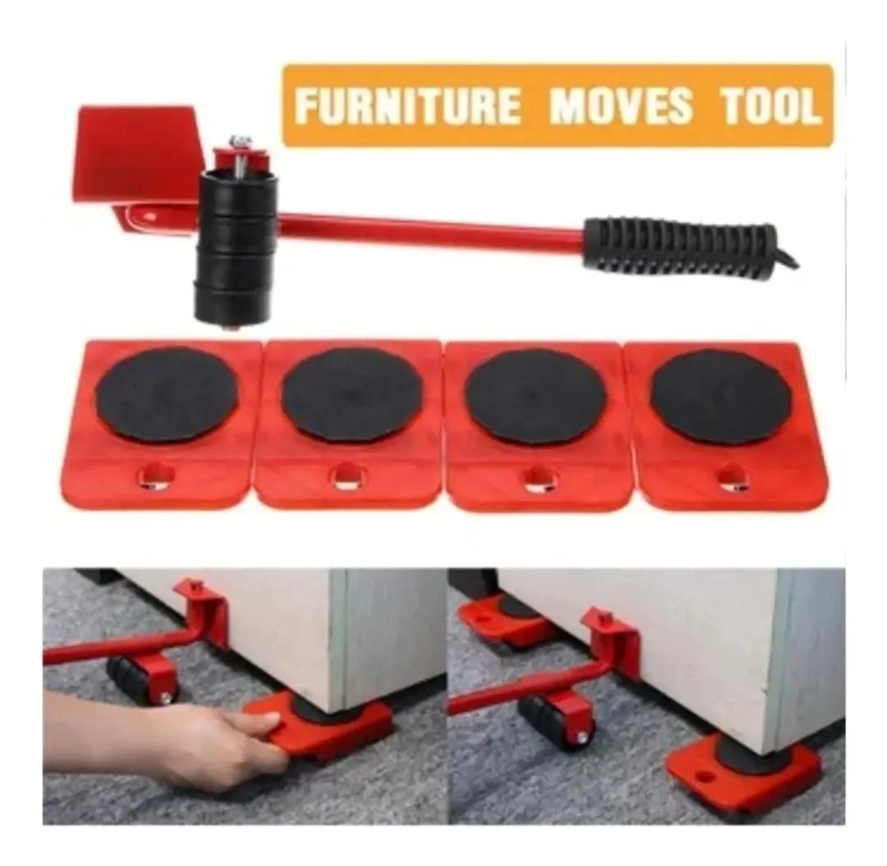 SET PARA MOVER MUEBLES PESADOS SIN ESFUERZO - 4