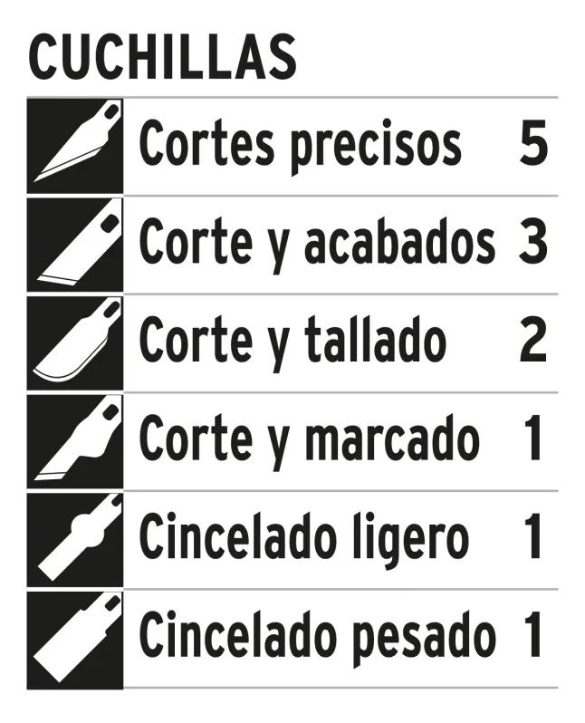SET DE BISTURI DE 13 PIEZAS PARA TRABAJOS MANUALES - 2
