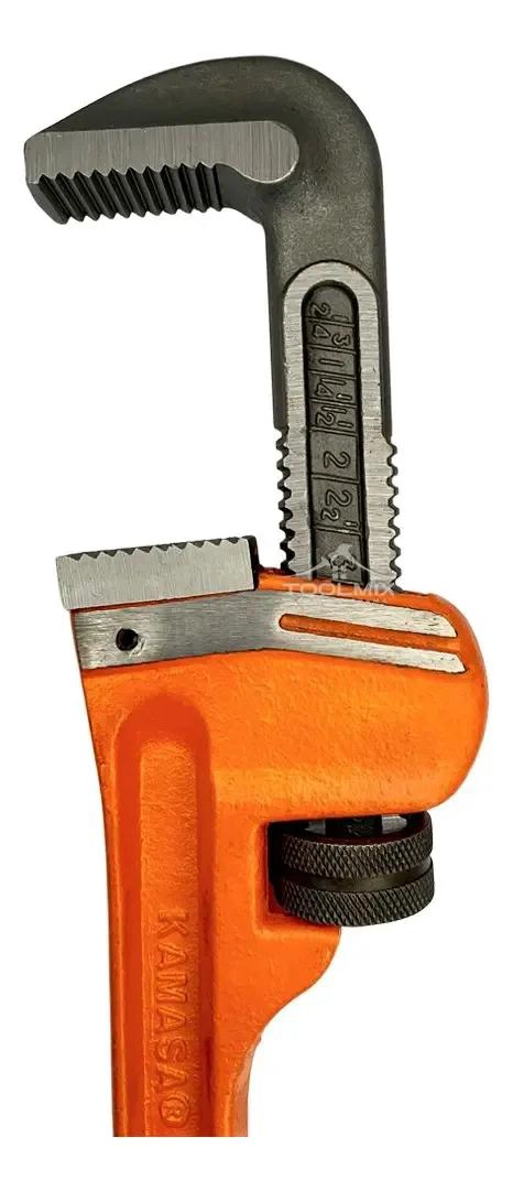 LLAVE STILLSON DE TUBO DE 24 PULGADAS CON MANGO ANTIDESLIZANTE - 1