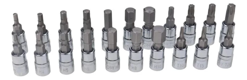 SET RATCHET 22 PIEZAS 1/4 PULGADA CON ACCESORIOS - 3