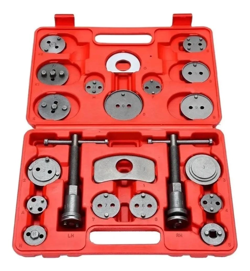 KIT DE HERRAMIENTAS PARA COMPRESION DE PISTONES DE FRENO 21 PIEZAS - 7