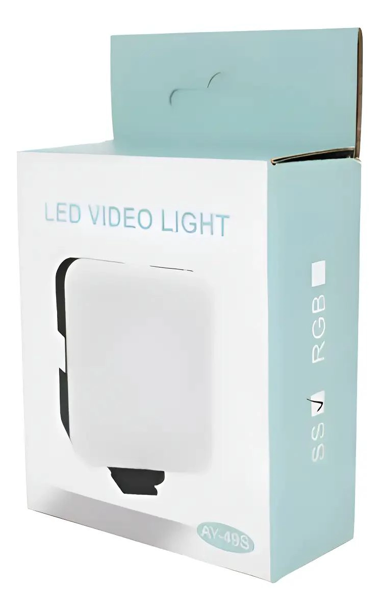 PANEL LED PORTATIL RECARGABLE PARA CELULARES Y PC - 1