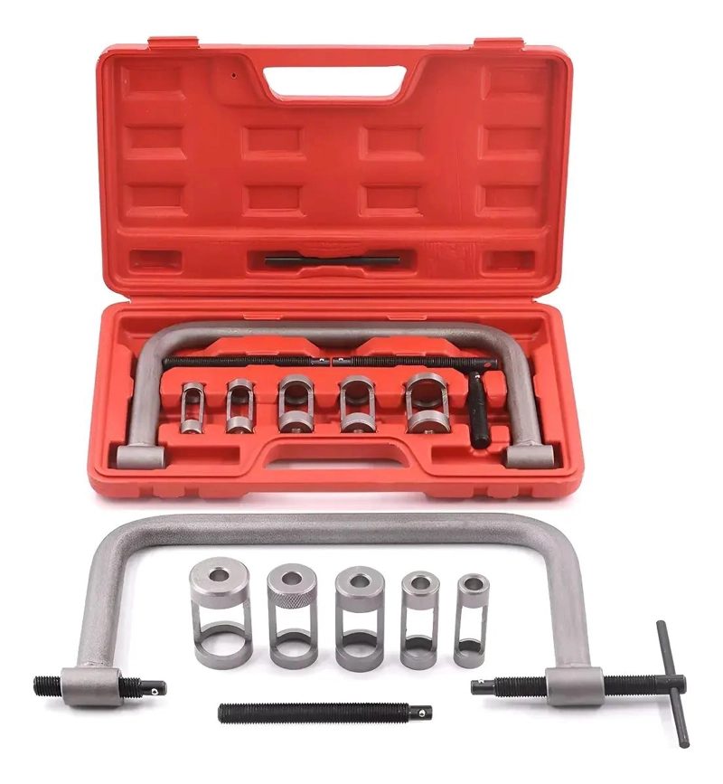 KIT UNIVERSAL DE EXTRACTORES Y PRENSA DE VALVULAS AUTOMOTRIZ 10 PIEZAS - 1