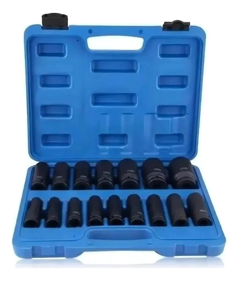 KIT DE DADOS DE IMPACTO 16 PIEZAS 10 A 32 MM - 1