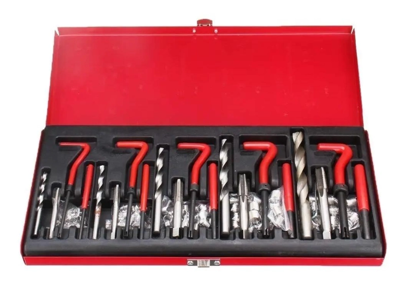 KIT 131 INSERTOS HELICOIL PARA REPARACION DE HILOS - 1