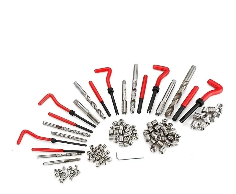 KIT 131 INSERTOS HELICOIL PARA REPARACION DE HILOS - 2