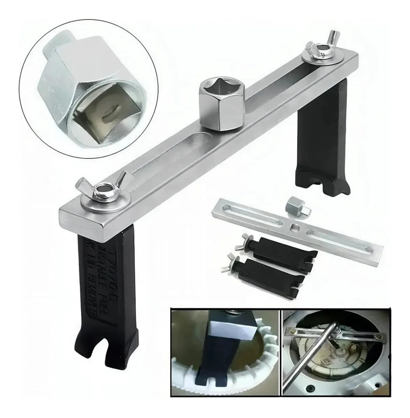 LLAVE AJUSTABLE PARA EXTRAER TAPAS DE BOMBA DE GASOLINA - 5