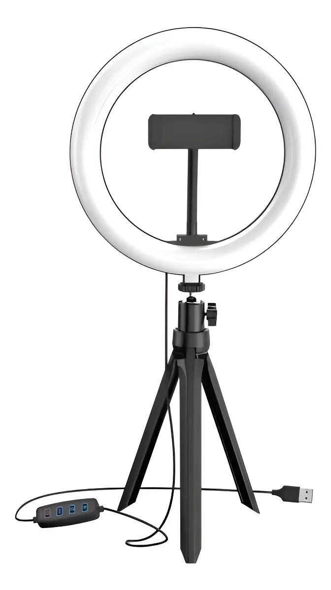 ARO LED DE 10 PULGADAS CON TRIPODE PARA ILUMINACION - 1