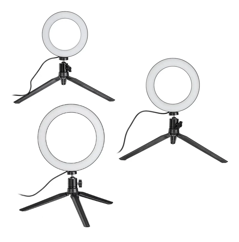 ARO LED DE 10 PULGADAS CON TRIPODE PARA ILUMINACION - 2
