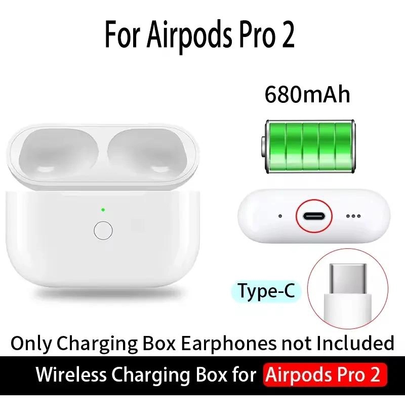 CAJA DE CARGA INALAMBRICA PARA AIRPODS PRO 2022 Y 2023 - 5