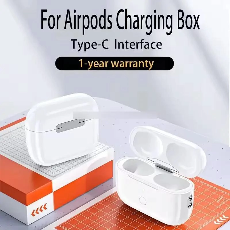 CAJA DE CARGA INALAMBRICA PARA AIRPODS PRO 2022 Y 2023 - 6