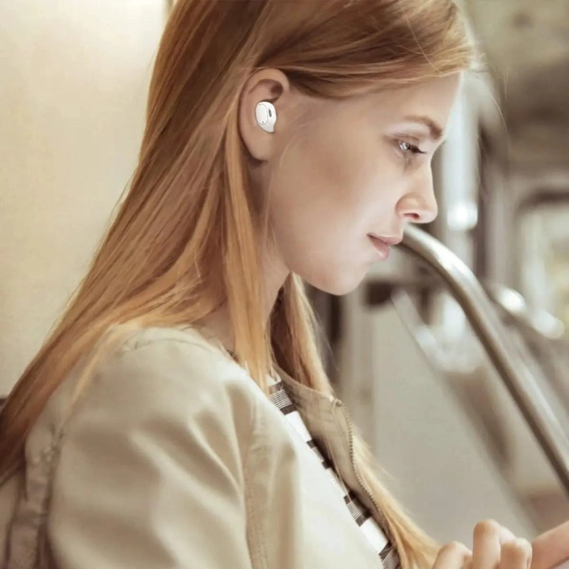 AUDIFONOS INALAMBRICOS ERGONOMICOS CON ESTUCHE DE CARGA - 2