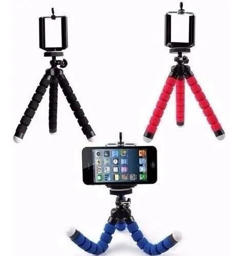 TRIPODE FLEXIBLE Y PLEGABLE PARA CELULARES Y CAMARAS - 2