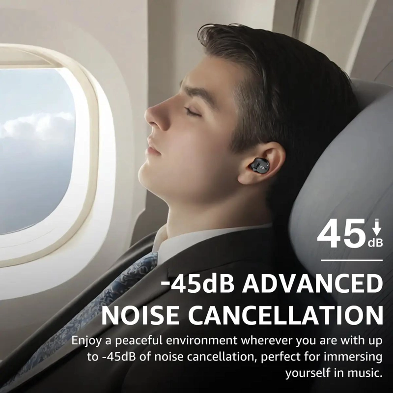 AUDIFONOS INALAMBRICOS CON CANCELACION DE RUIDO Y AUTONOMIA EXTENDIDA - 2
