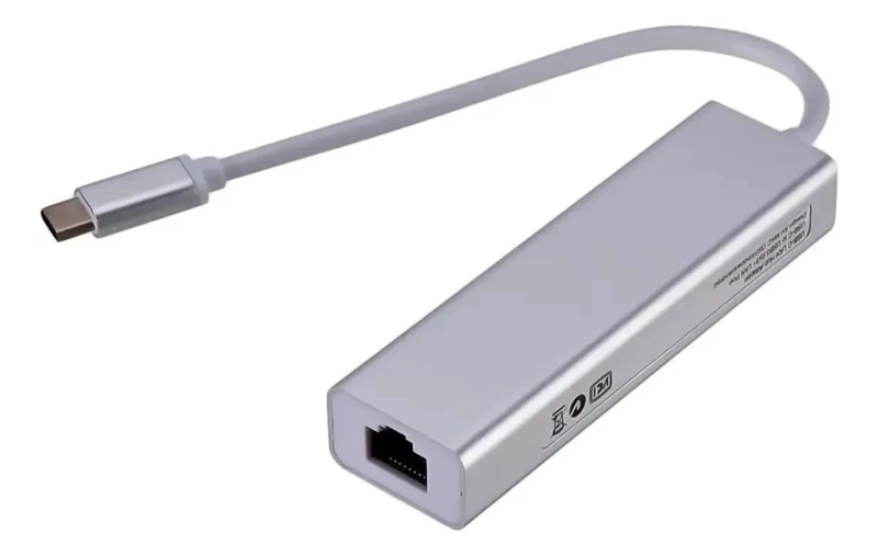 HUB TIPO C CON 3 PUERTOS USB Y CONEXION RJ45 - 3