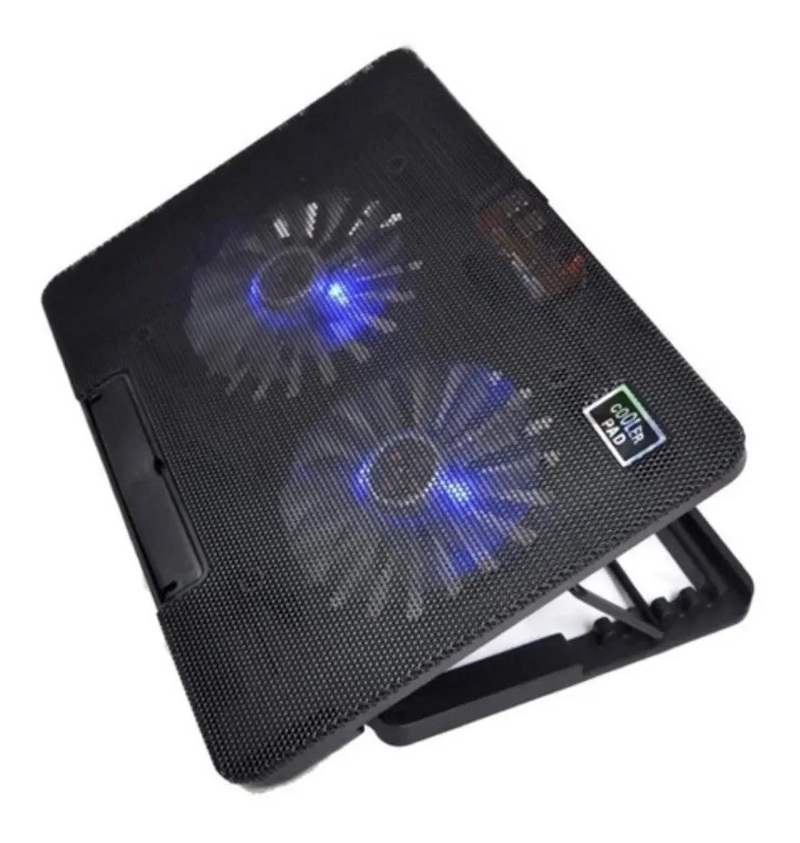 BASE ENFRIADORA PARA LAPTOPS CON VENTILADORES AJUSTABLES Y USB - 3