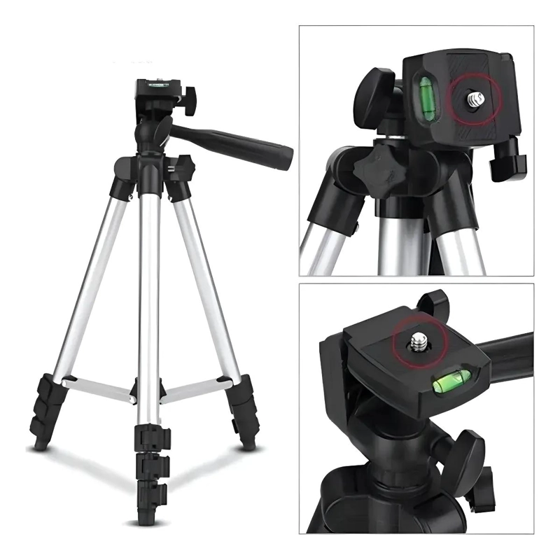 TRIPODE TELESCOPICO FLEXIBLE PARA CAMARA Y SMARTPHONE - 1