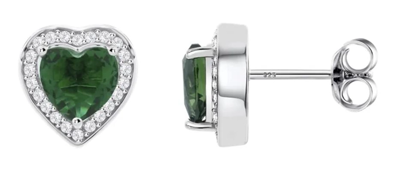 AROS DE PLATA 925 CON DISEÑO ELEGANTE PARA MUJER - 2