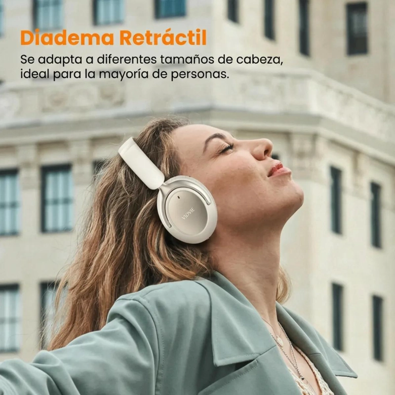 AUDIFONO INALAMBRICO CON CANCELACION DE RUIDO Y MICROFONO - 4