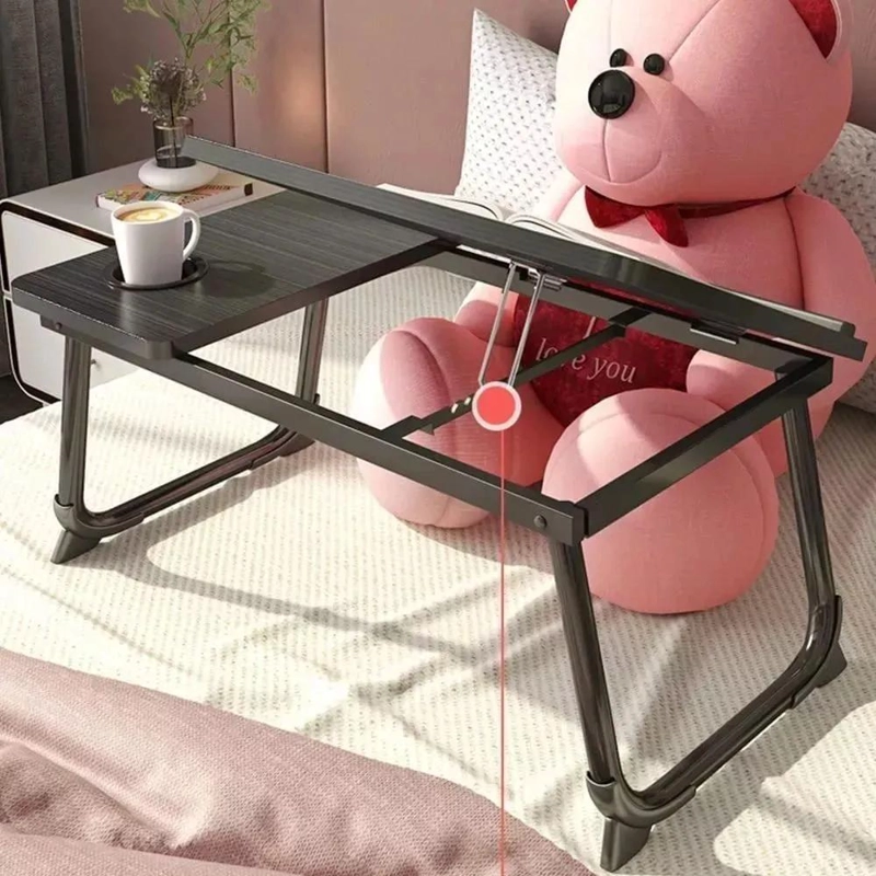 MESA PLEGABLE AJUSTABLE PARA LAPTOP CON SOPORTE ERGONOMICO - 2