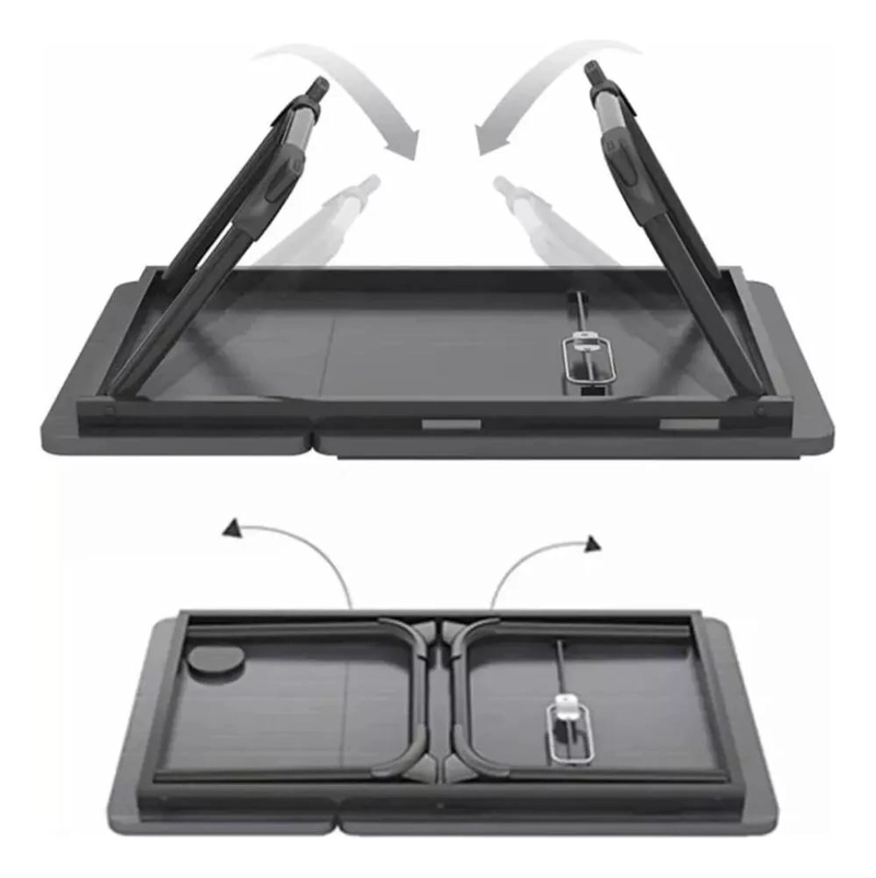 MESA PLEGABLE AJUSTABLE PARA LAPTOP CON SOPORTE ERGONOMICO - 3