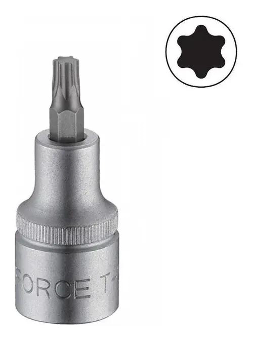 DADO TORX 1/2'' T80 DE ACERO AL CROMO VANADIO - 1