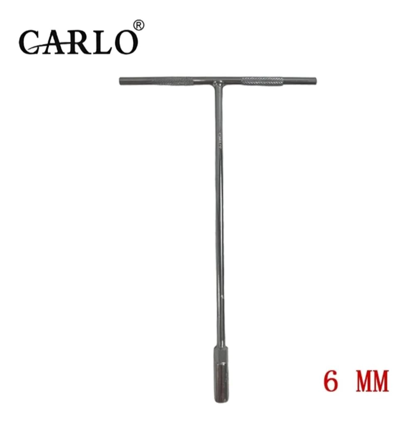 LLAVE ALLEN EN T 6 MM PARA AJUSTES Y MANTENIMIENTO - 3
