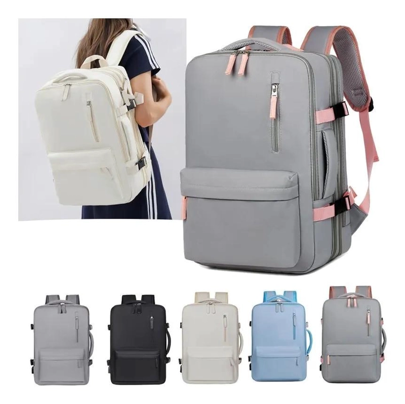MOCHILA EXPANDIBLE ANTIRROBO IMPERMEABLE DE 35 LITROS - 7