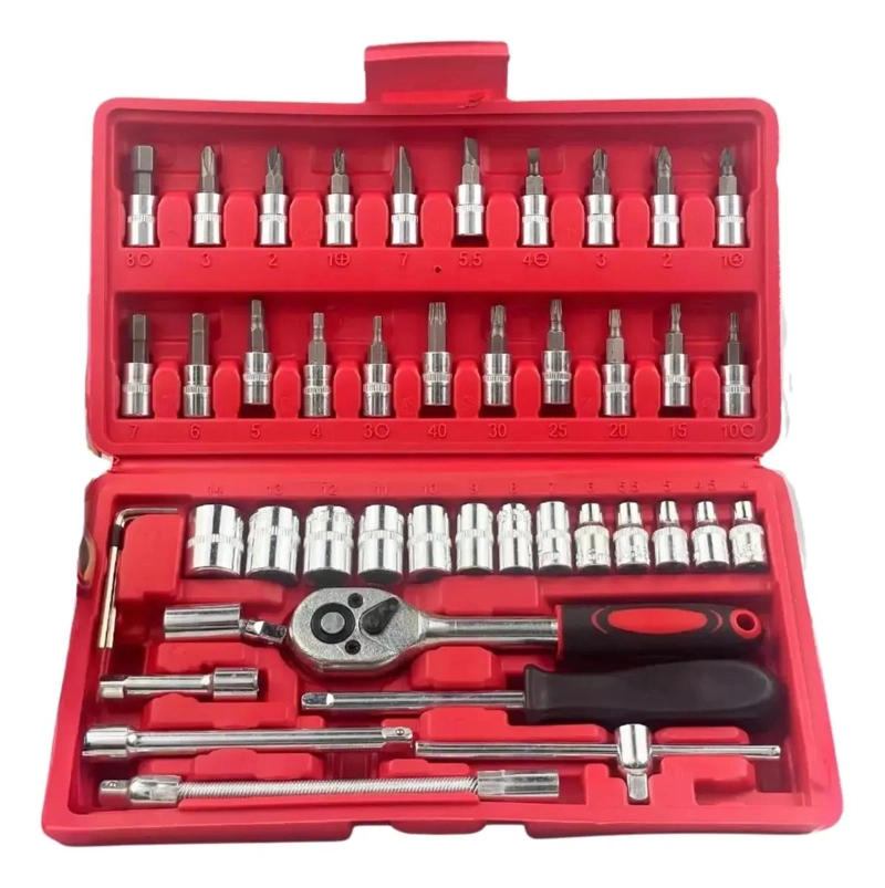 KIT DE DADOS PLATEADO 46 PIEZAS - 4