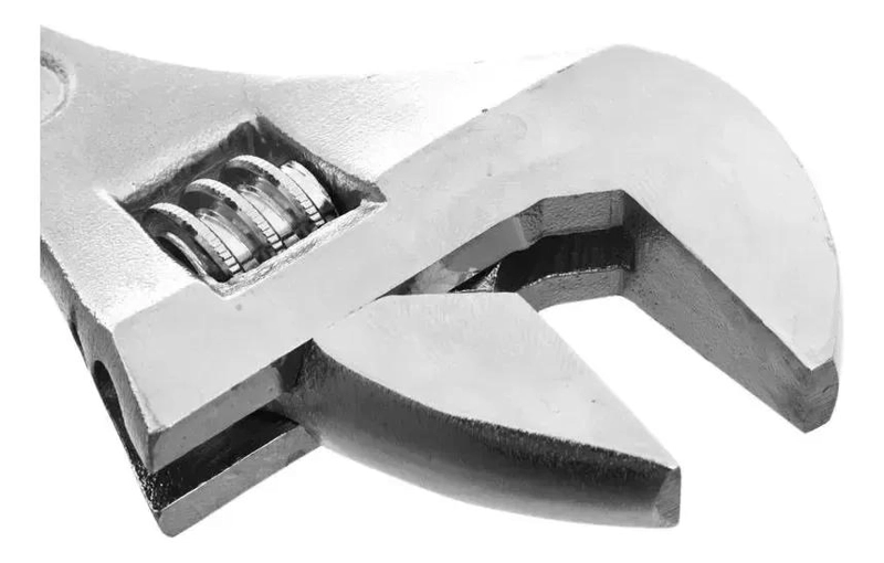 LLAVE AJUSTABLE DE 8 PULGADAS PARA TUERCAS Y TORNILLOS - 2