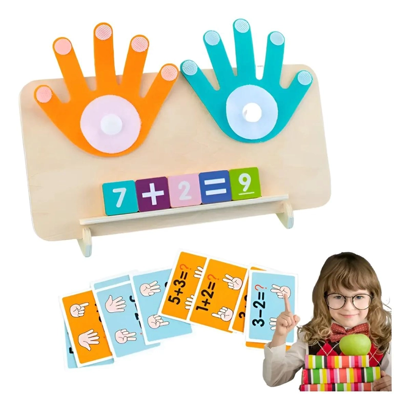 JUGUETE DIDACTICO PARA APRENDER MATEMATICAS Y CONTEO - 1