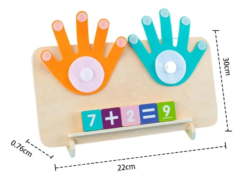 JUGUETE DIDACTICO PARA APRENDER MATEMATICAS Y CONTEO - 6
