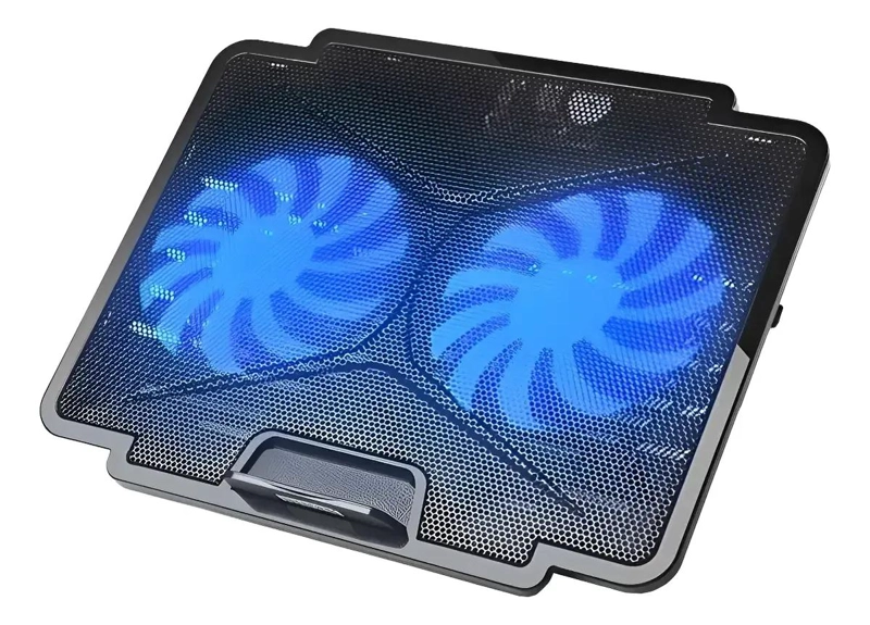 SOPORTE ENFRIADOR PARA PORTATIL CON VENTILADOR Y LUZ LED - 5