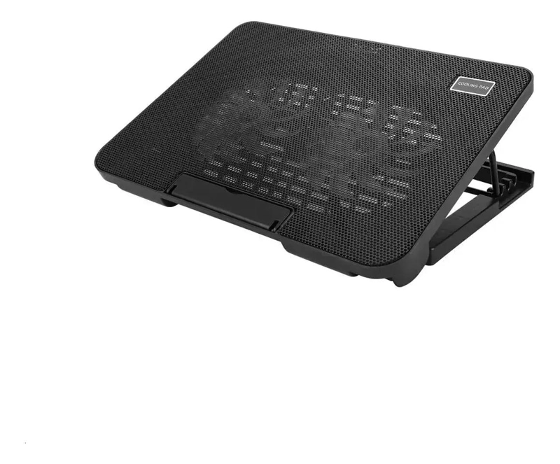 SOPORTE ENFRIADOR PARA PORTATIL CON VENTILADOR Y LUZ LED - 7
