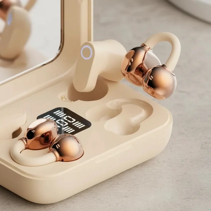 AURICULARES INALAMBRICOS CON CLIP PARA OREJA Y BLUETOOTH 6.0 - 3