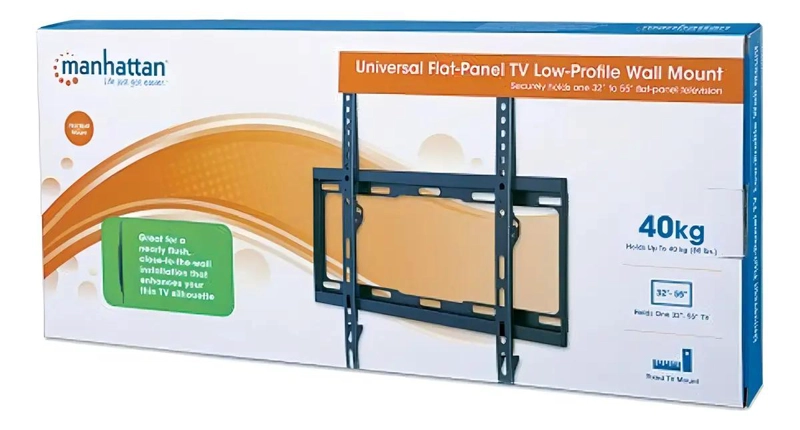 SOPORTE FIJO PARA TV DE PARED 32-55 PULGADAS HASTA 40KG - 6