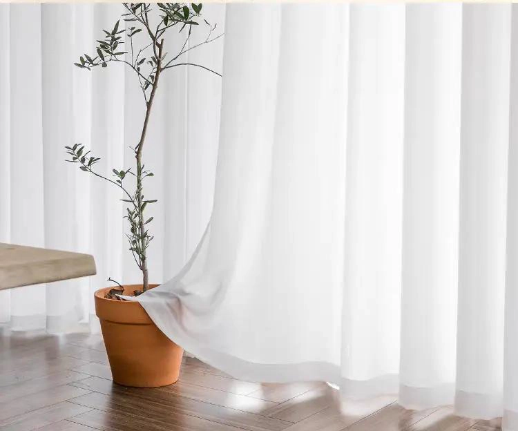 VISILLO EXTRA ANCHO 280X230 TEXTURA SEDOSA PARA DECORACION ELEGANTE - 2