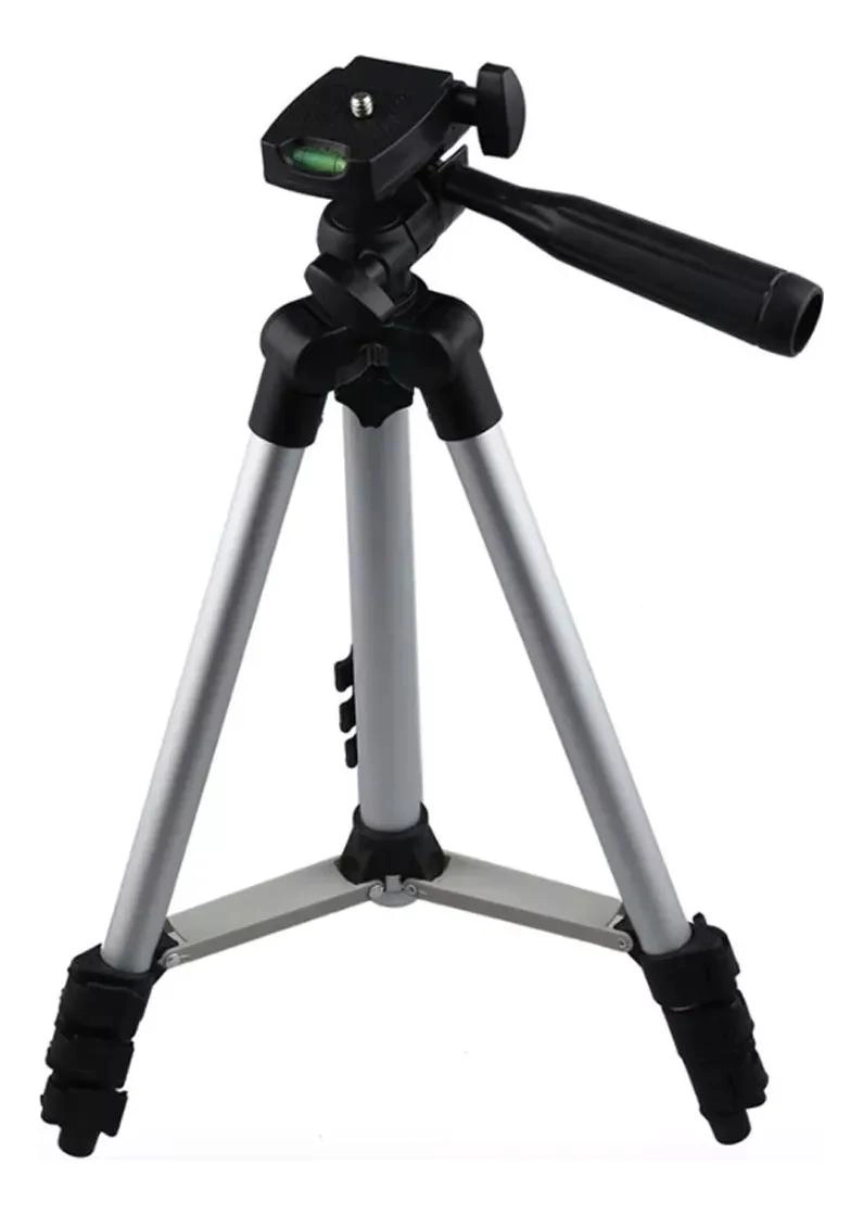 TRIPODE AJUSTABLE PARA CELULAR Y CAMARA DE ALUMINIO - 4