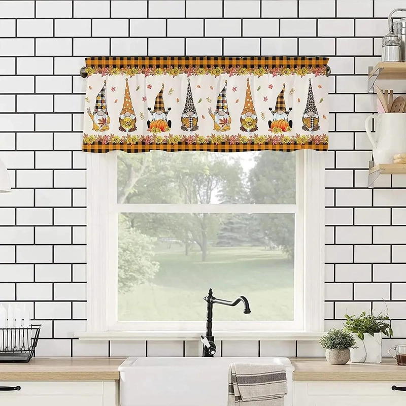 PANEL DE BOLSILLO PARA CORTINAS DE VENTANA DECORATIVAS - 4