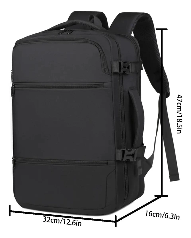 MOCHILA IMPERMEABLE MULTIFUNCIONAL PARA NOTEBOOK Y ACCESORIOS - 5