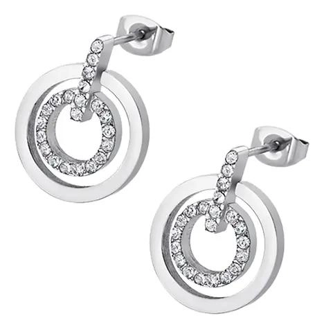 AROS DE ACERO INOXIDABLE 316L PARA MUJER CON ESTILO URBANO - 1